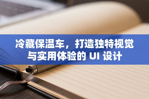 冷藏保温车，打造独特视觉与实用体验的 UI 设计