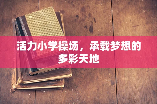 活力小学操场，承载梦想的多彩天地