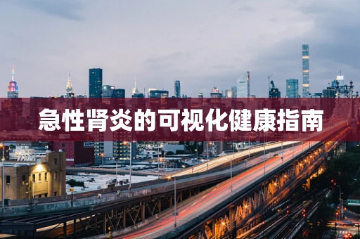 急性肾炎的可视化健康指南