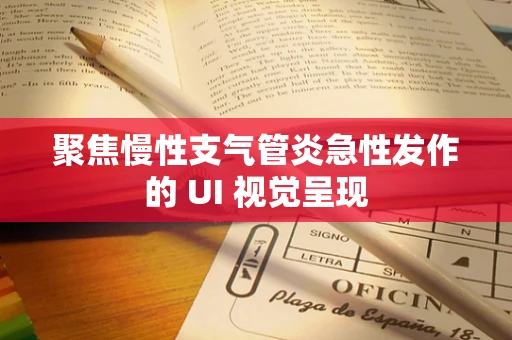 聚焦慢性支气管炎急性发作的 UI 视觉呈现