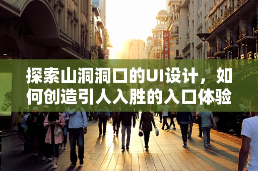 探索山洞洞口的UI设计，如何创造引人入胜的入口体验？