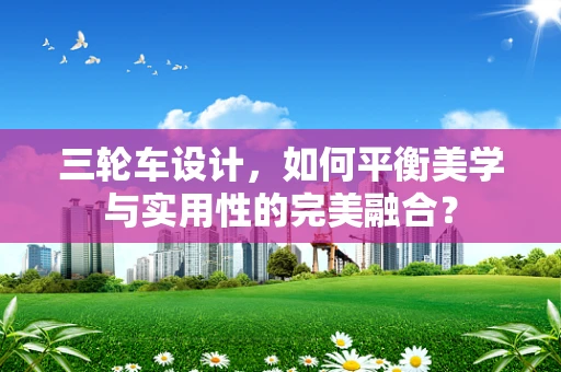 三轮车设计，如何平衡美学与实用性的完美融合？