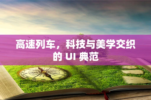 高速列车，科技与美学交织的 UI 典范