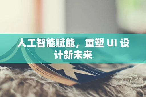 人工智能赋能，重塑 UI 设计新未来