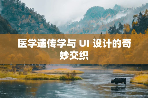 医学遗传学与 UI 设计的奇妙交织