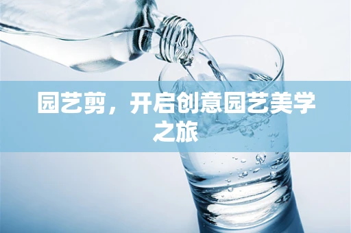园艺剪，开启创意园艺美学之旅