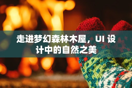 走进梦幻森林木屋，UI 设计中的自然之美