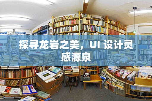 探寻龙岩之美，UI 设计灵感源泉