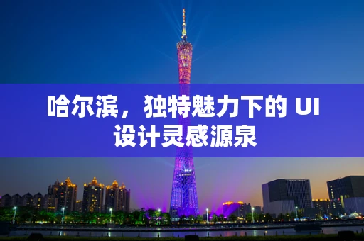 哈尔滨，独特魅力下的 UI 设计灵感源泉