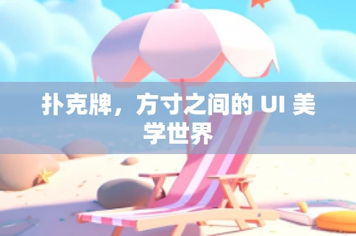 扑克牌，方寸之间的 UI 美学世界