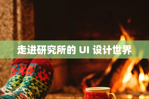 走进研究所的 UI 设计世界