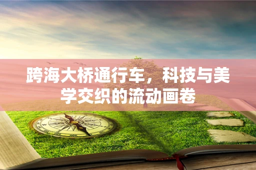跨海大桥通行车，科技与美学交织的流动画卷