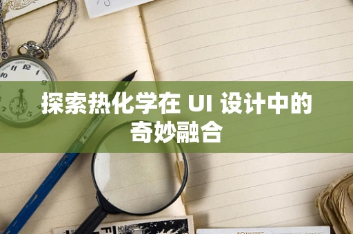 探索热化学在 UI 设计中的奇妙融合