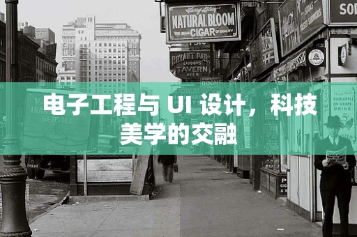 电子工程与 UI 设计，科技美学的交融