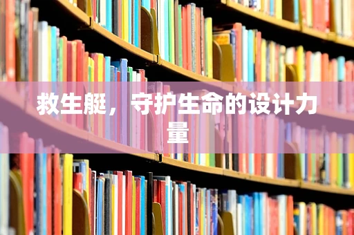 救生艇，守护生命的设计力量