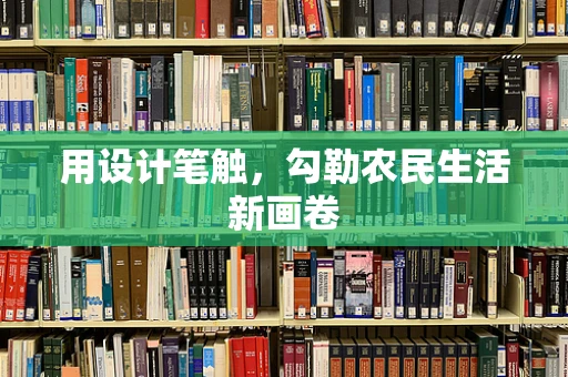 用设计笔触，勾勒农民生活新画卷