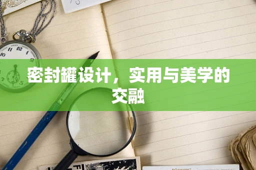 密封罐设计，实用与美学的交融