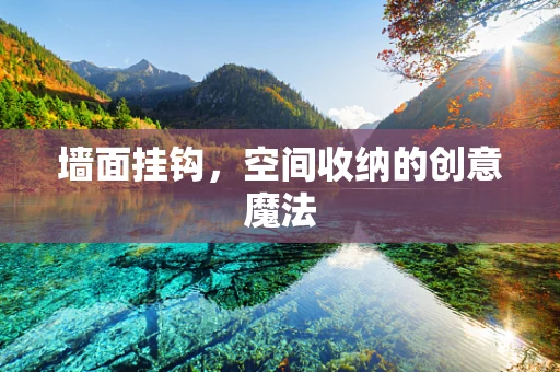 墙面挂钩，空间收纳的创意魔法
