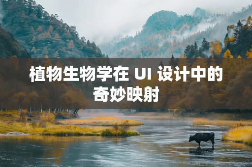 植物生物学在 UI 设计中的奇妙映射