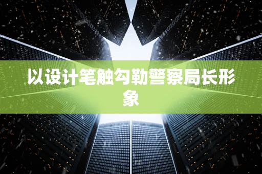 以设计笔触勾勒警察局长形象