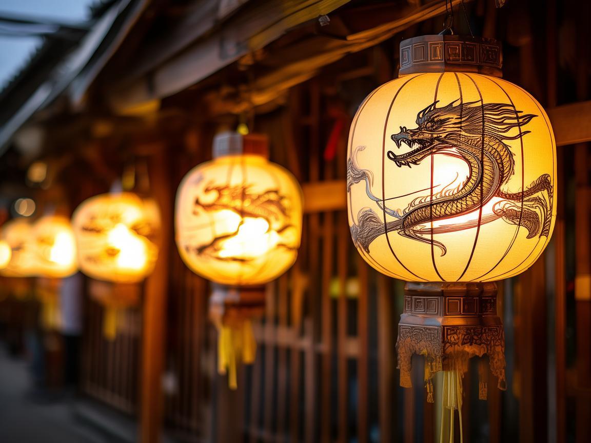 夜市街灯笼，如何设计既吸引眼球又实用？