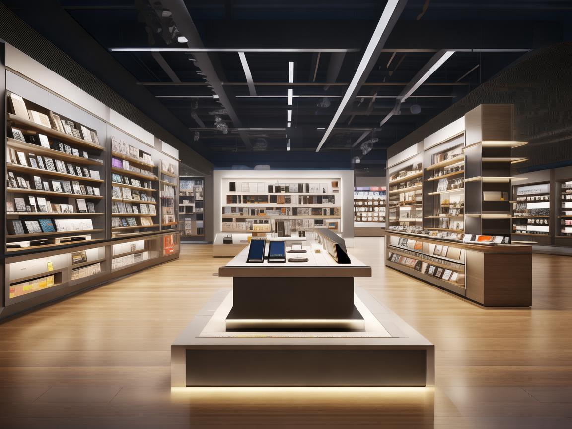 数码店设计，如何平衡用户体验与产品展示的黄金比例？