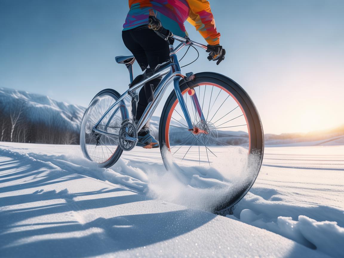 雪地自行车，独特设计下的冰雪驰骋魅力