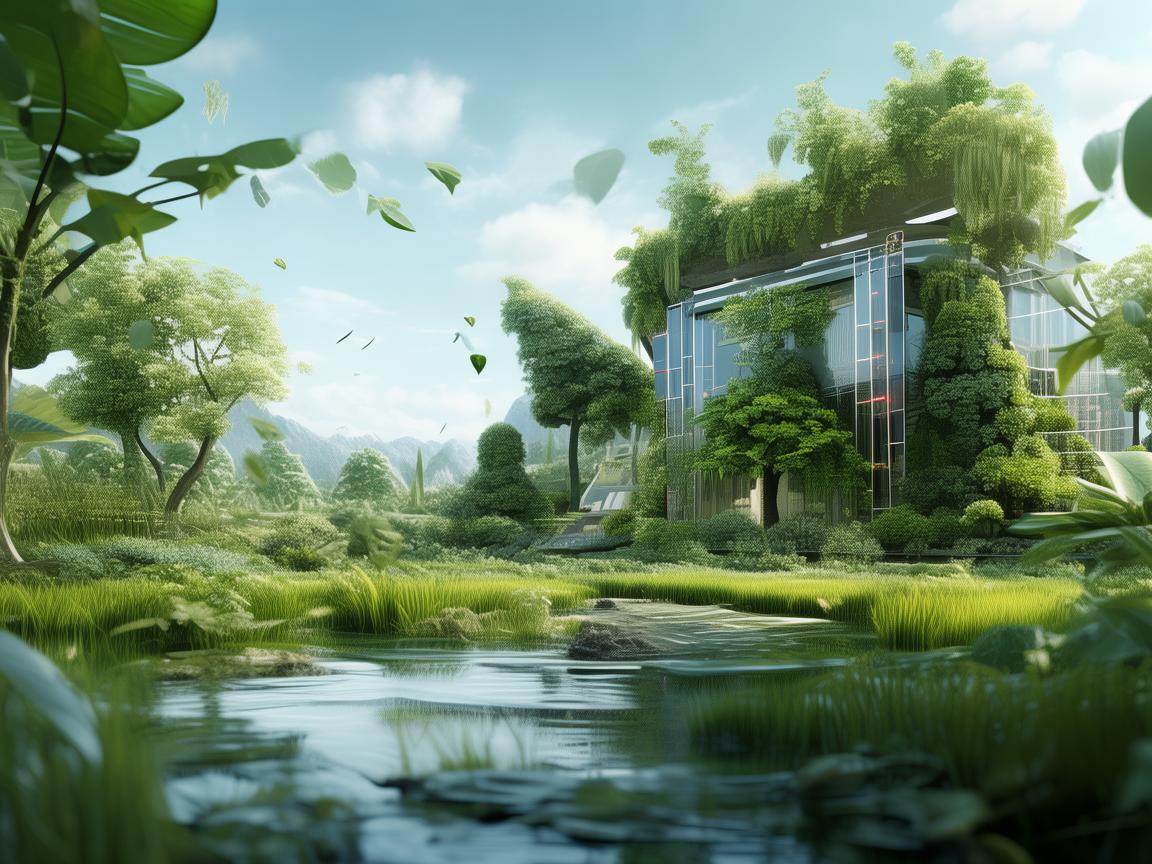 环境与能源科学，UI 设计中的绿色新视界