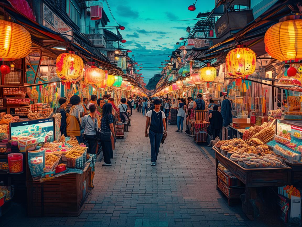 夜市文化，如何通过UI设计提升游客体验？