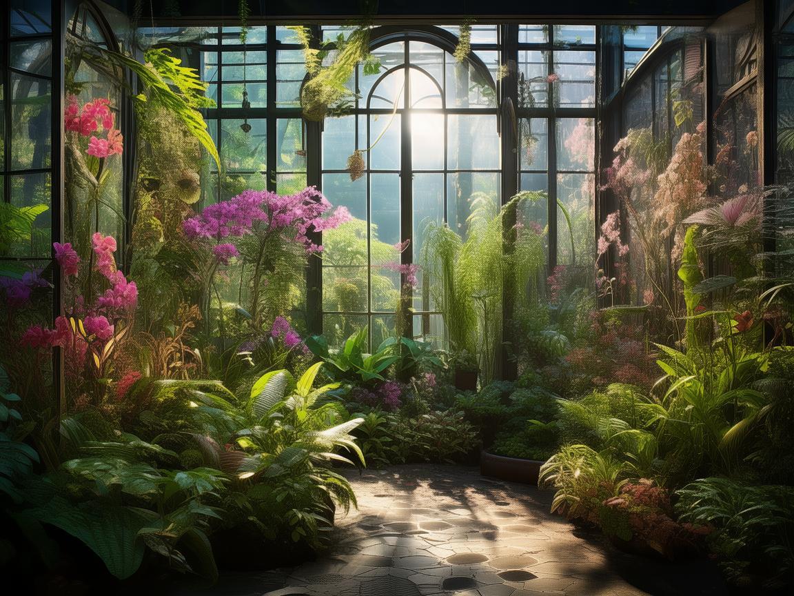 植物园温室，自然奇景的梦幻容器
