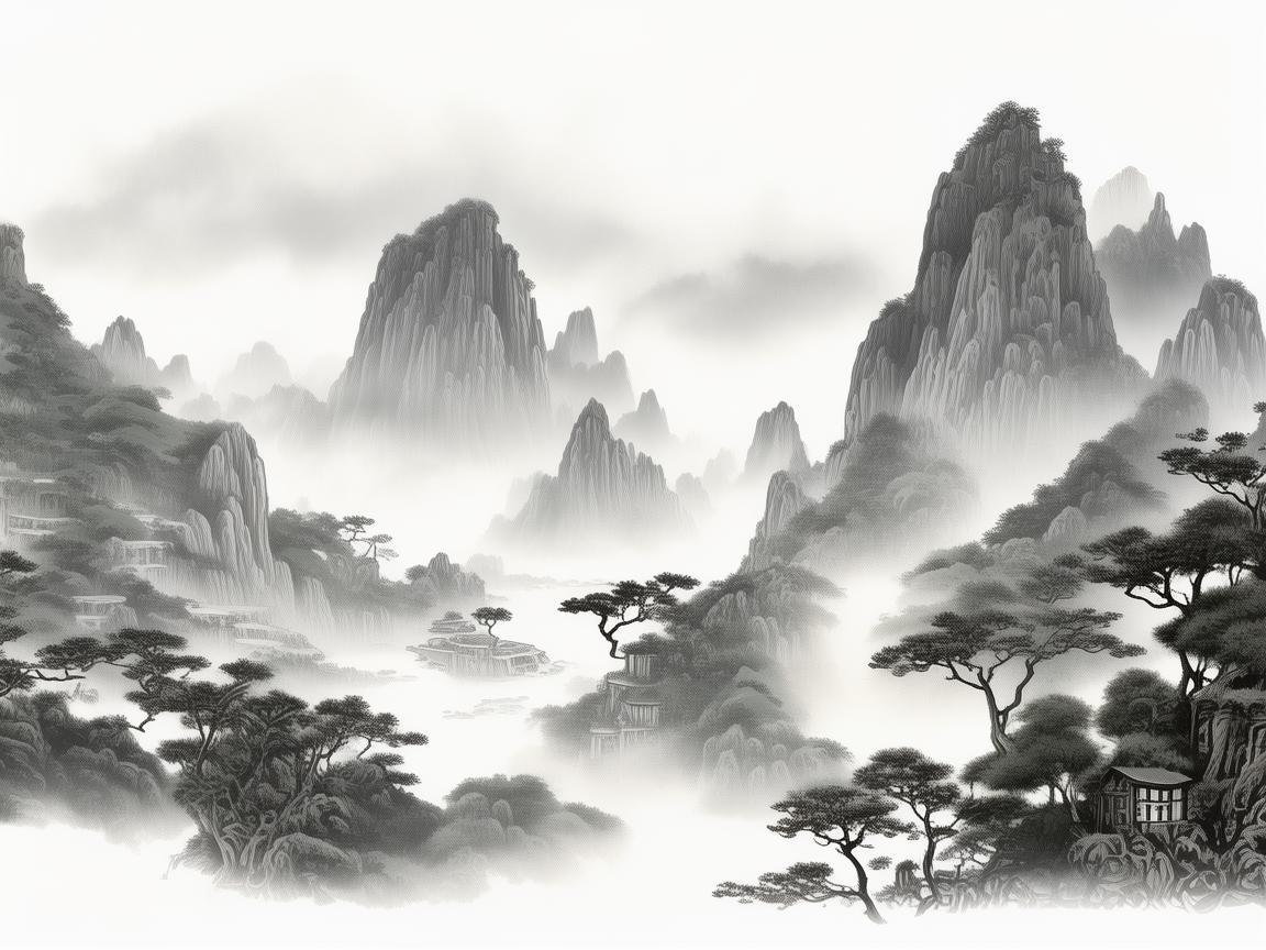 武夷山水墨画卷，UI 设计灵感之源