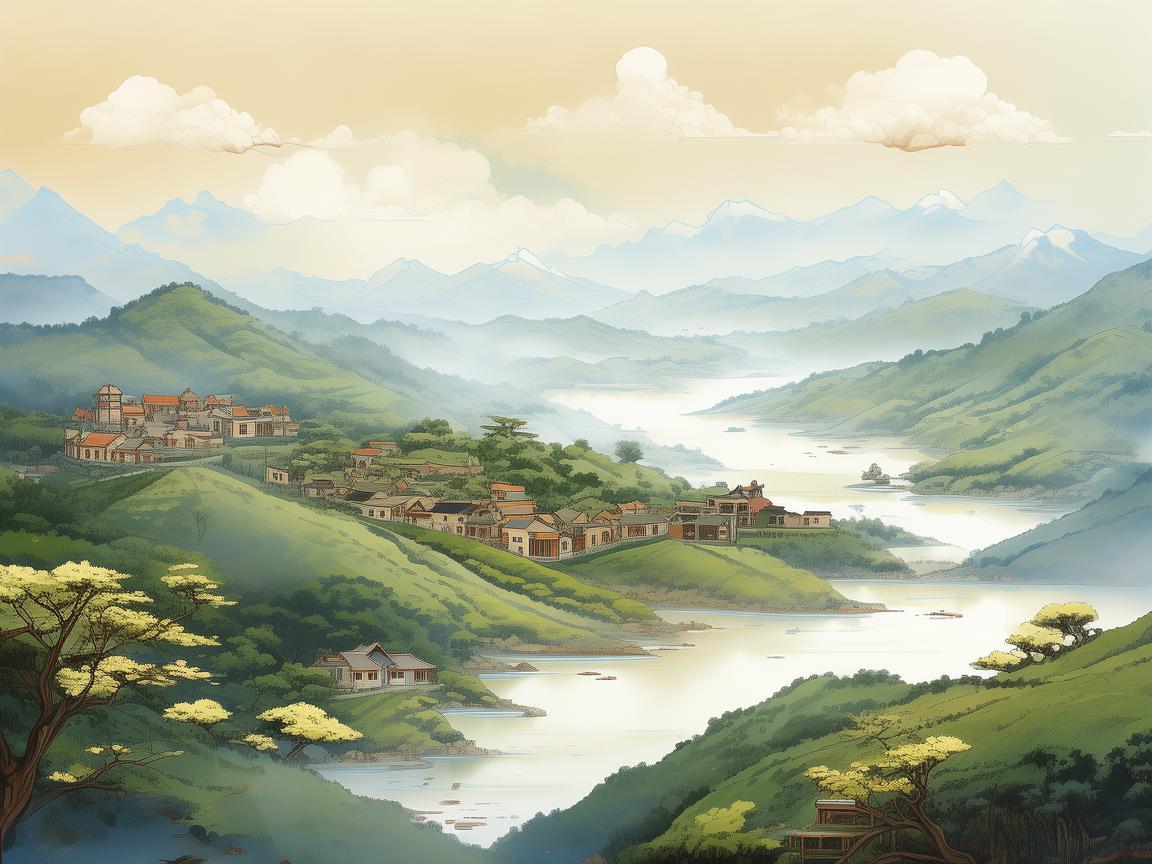 探索梅州，UI 设计中的地域风情画卷