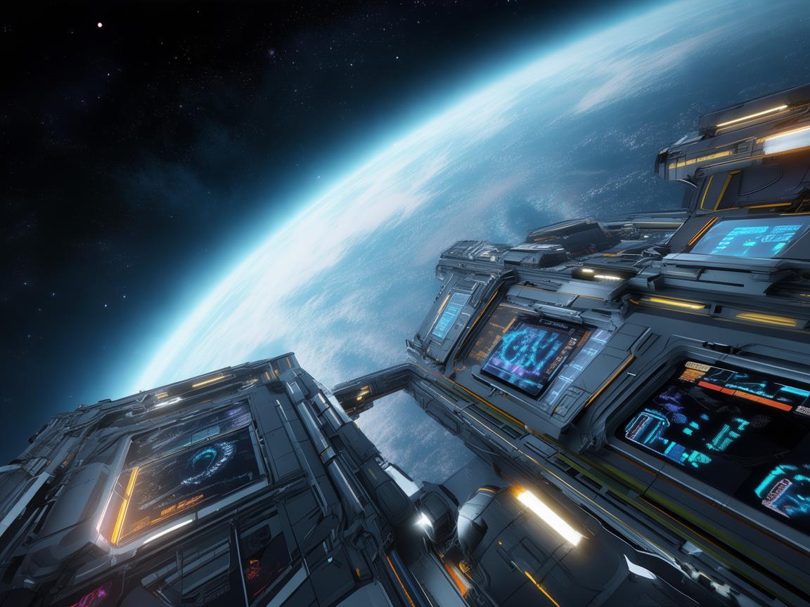 探索太空站，UI 设计中的星际之旅