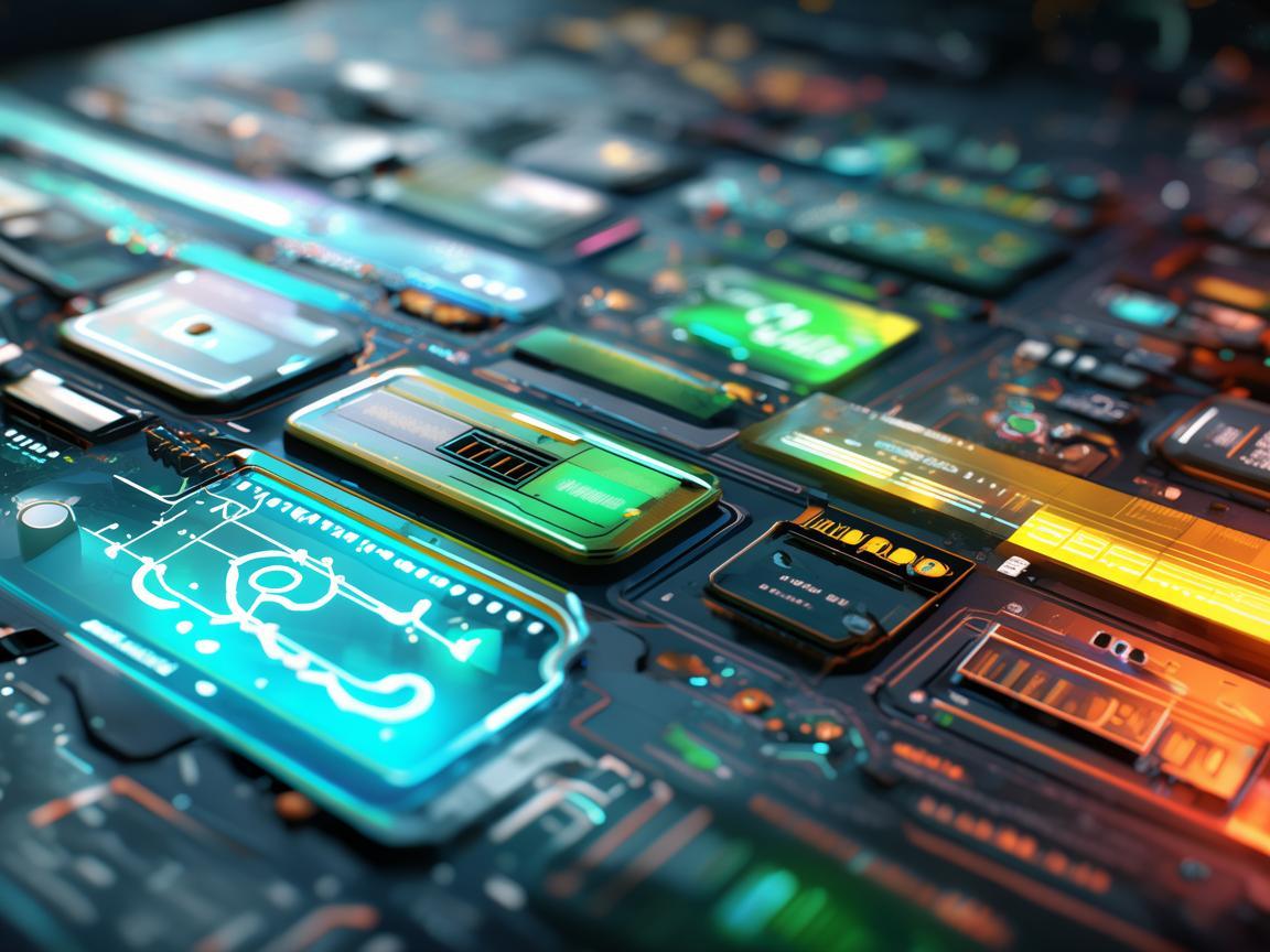 探索能源转换与存储的 UI 视觉密码